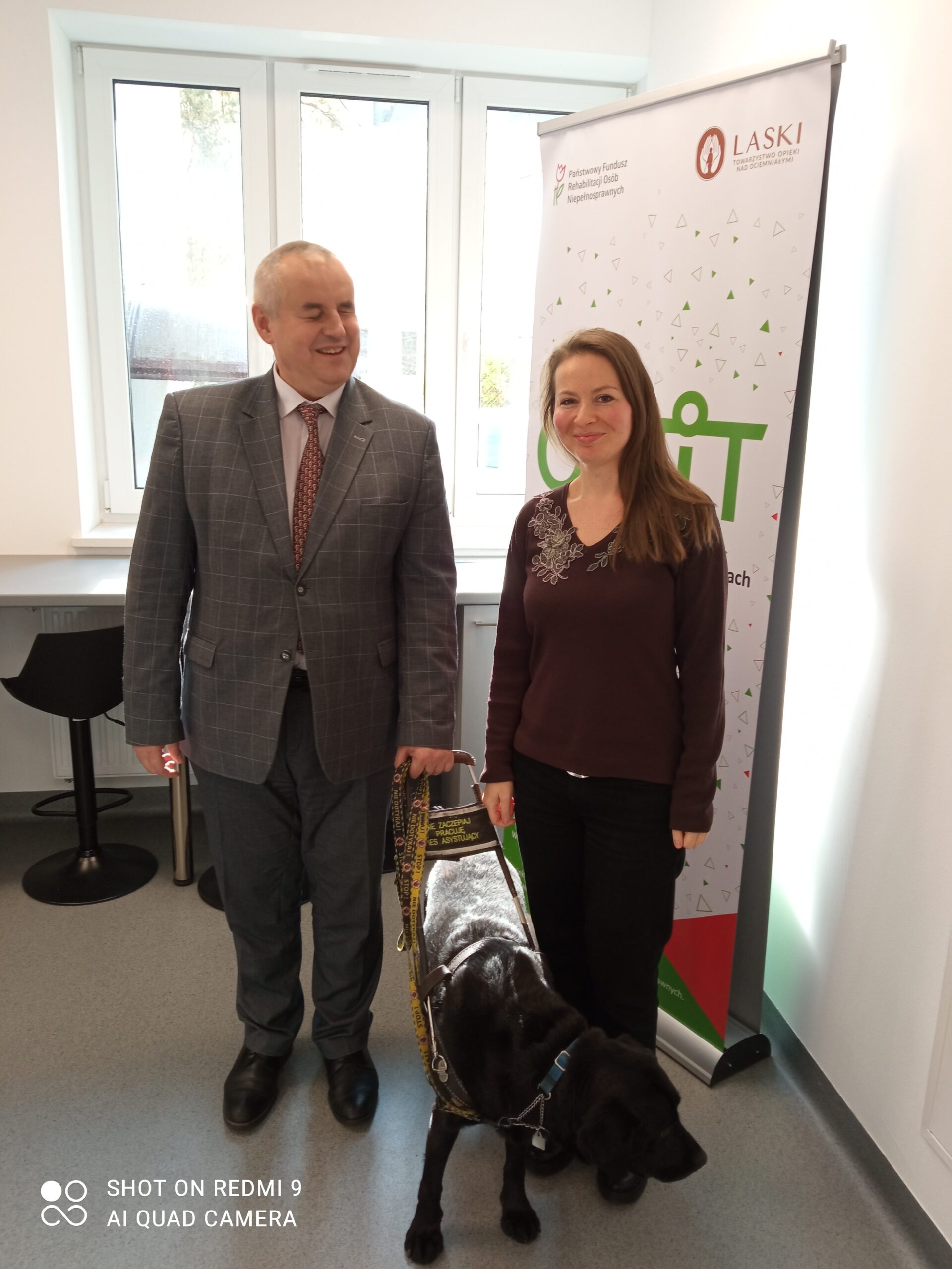 Paweł Wdówik z Anną Malkus.