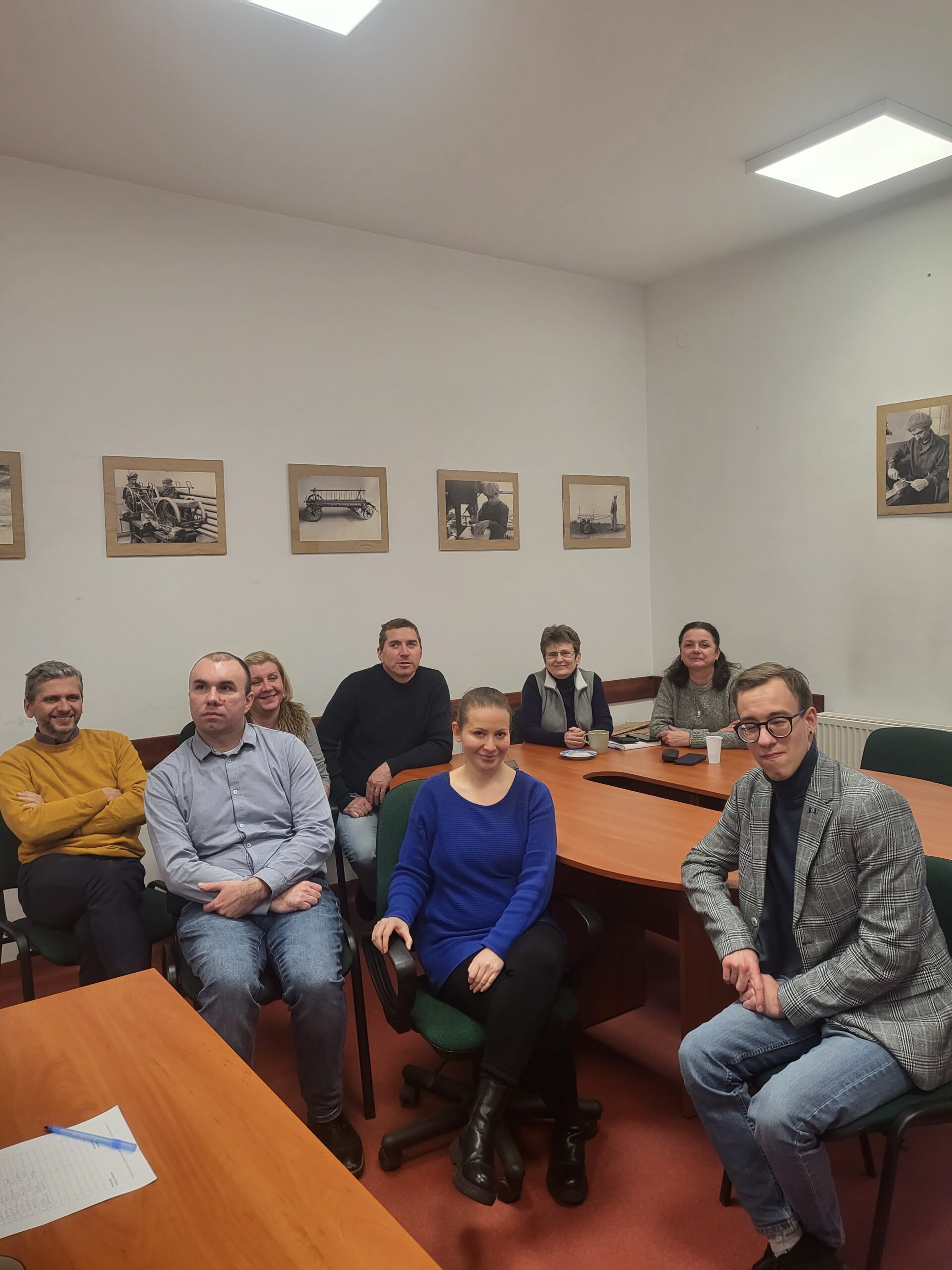 Zespół OWiT w trakcie zajeć.