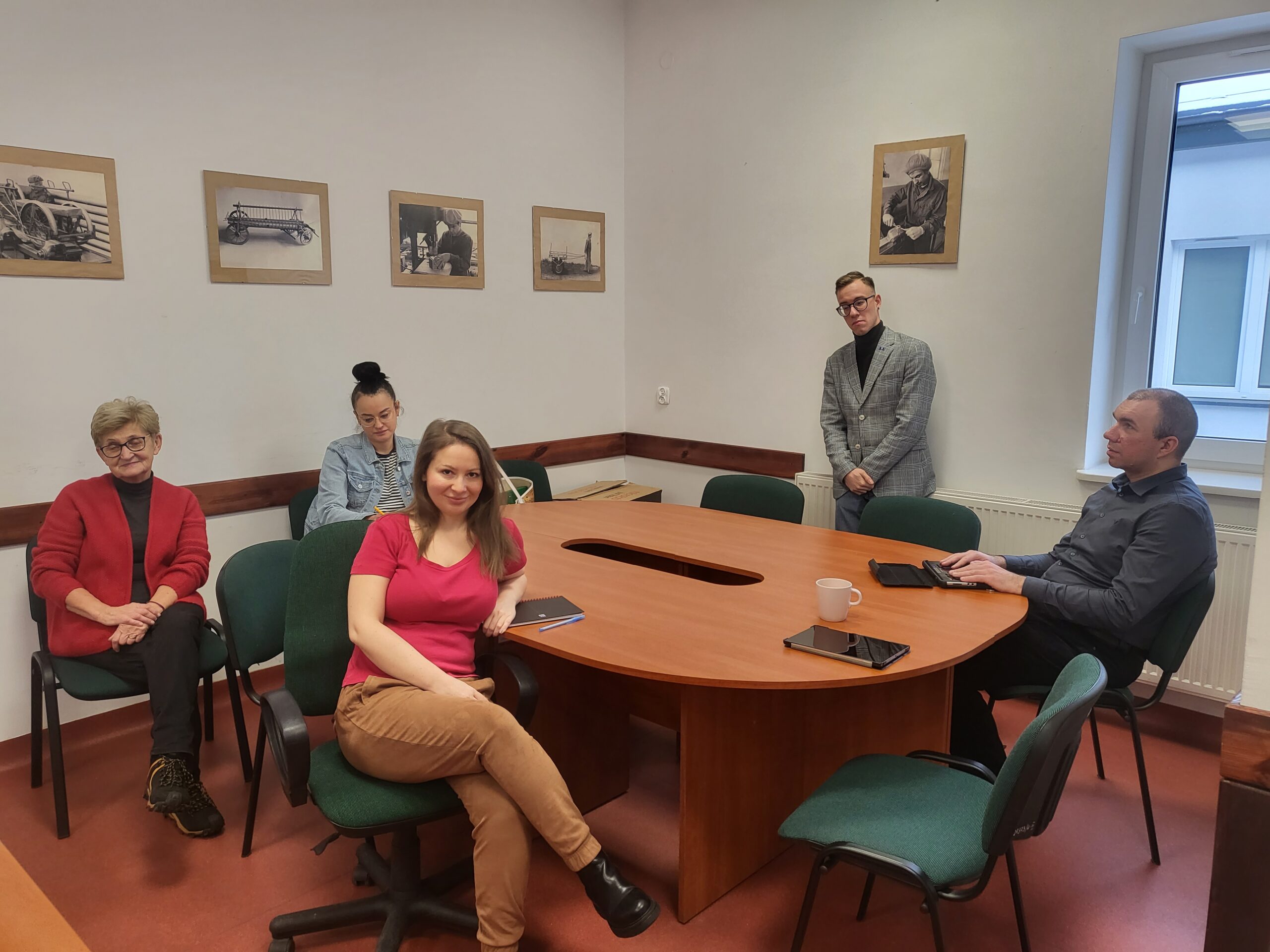 Zespół OWiT w trakcie zajeć.