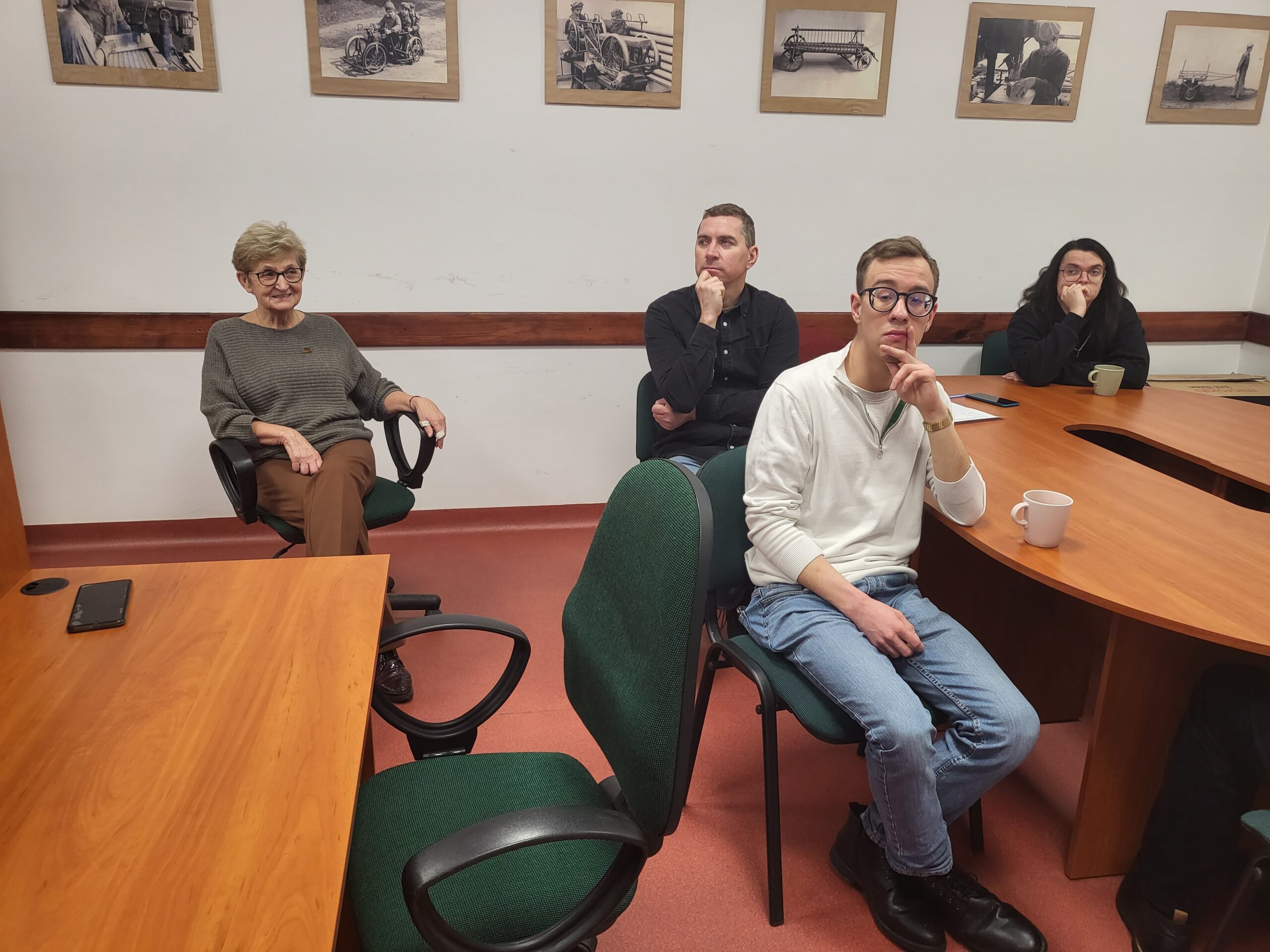 Uczestnicy w trakcie szkolenia.