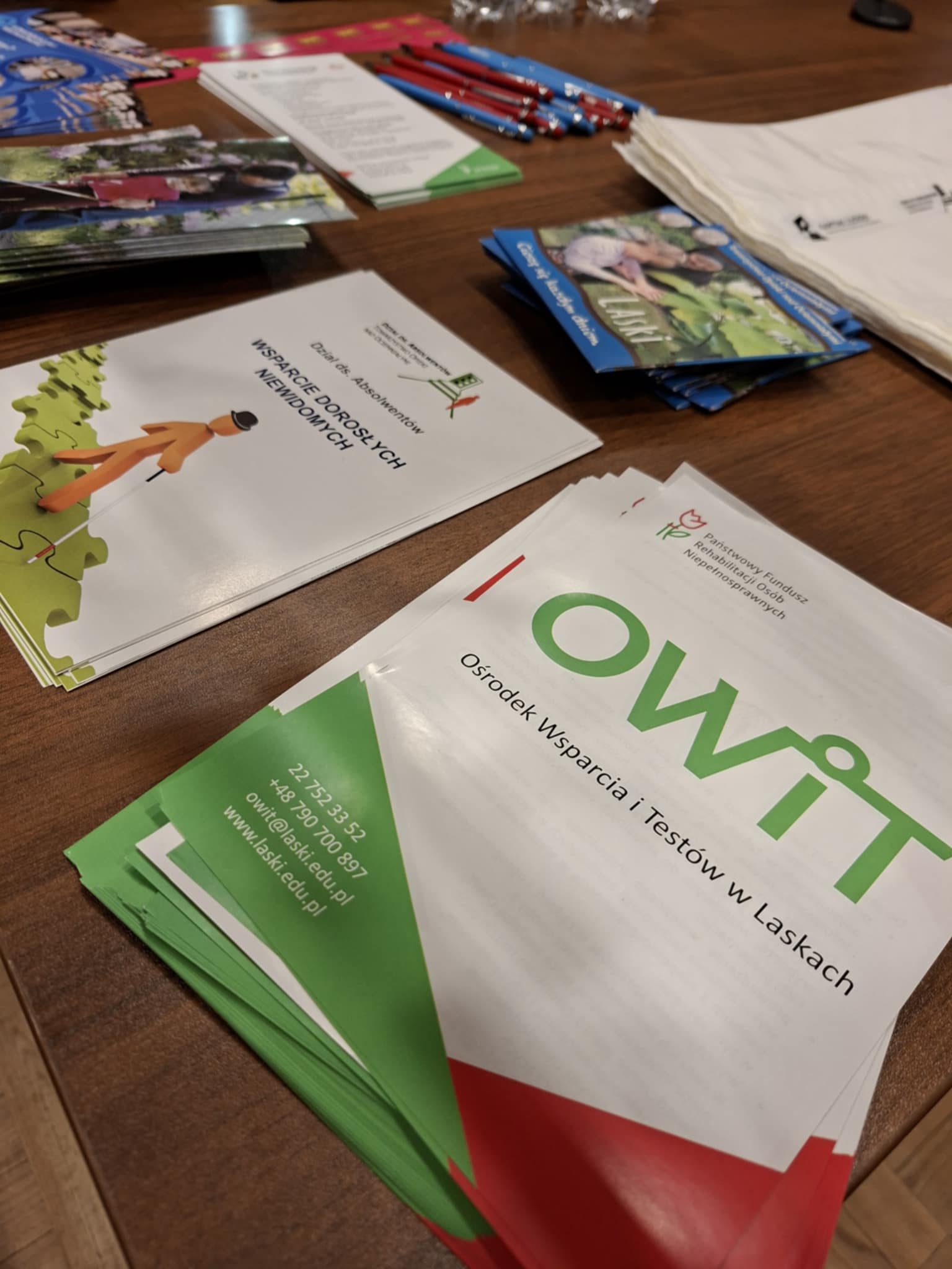 Materiały promocyjne OWiT
